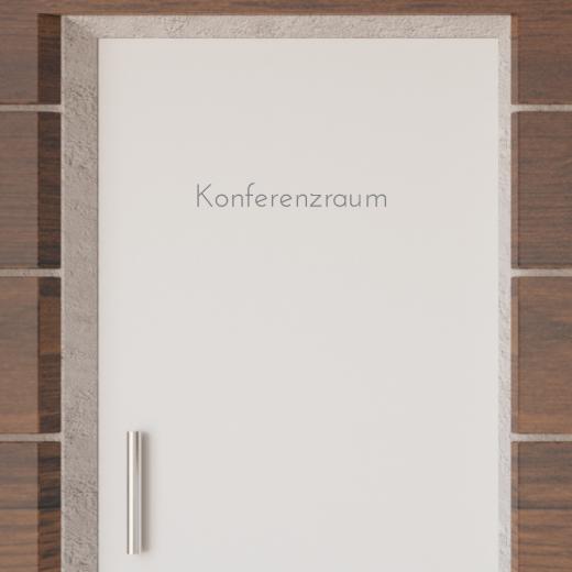 Türaufkleber selber gestalten