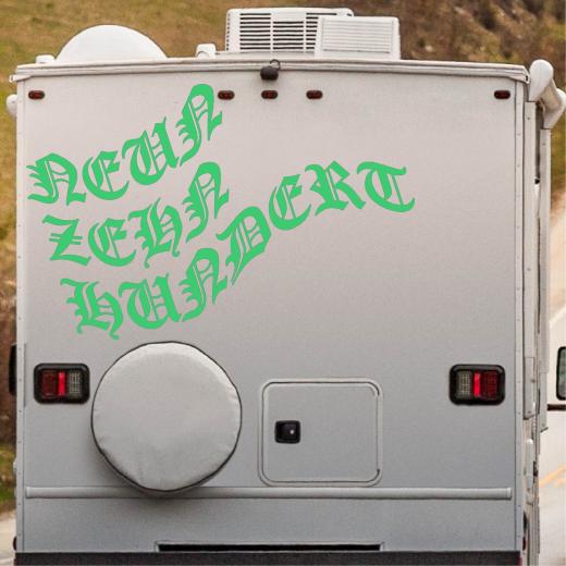 Wohnmobil Aufkleber selber gestalten