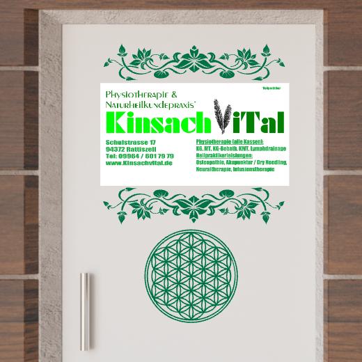 Türaufkleber selber gestalten