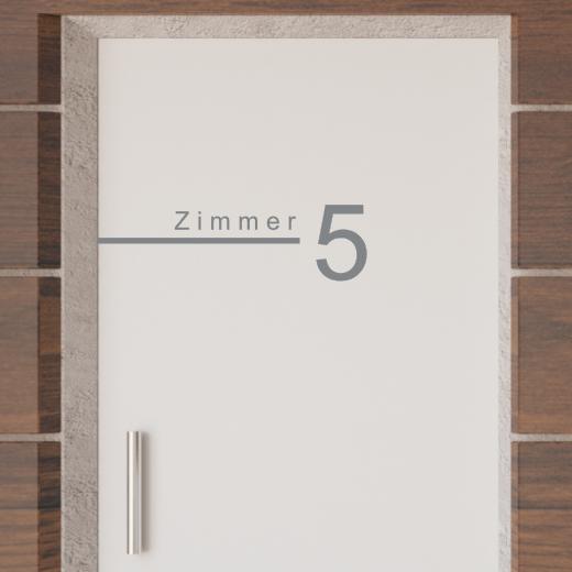 Türaufkleber selber gestalten