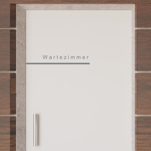 Türaufkleber selber gestalten