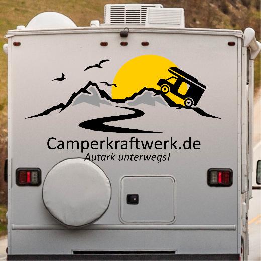 Wohnmobil Aufkleber selber gestalten