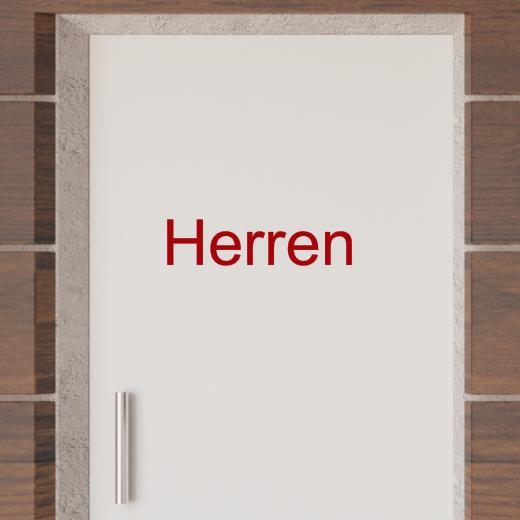 Türaufkleber selber gestalten