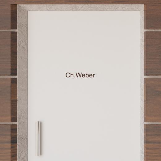 Türaufkleber selber gestalten