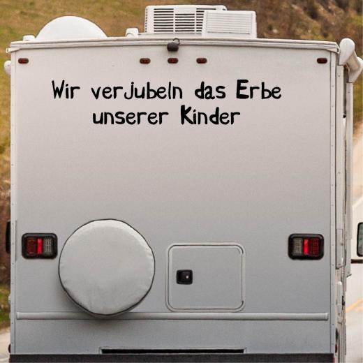 Wohnmobil Aufkleber selber gestalten