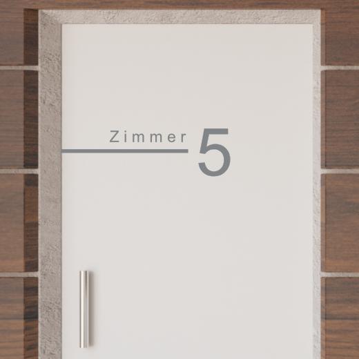 Türaufkleber selber gestalten