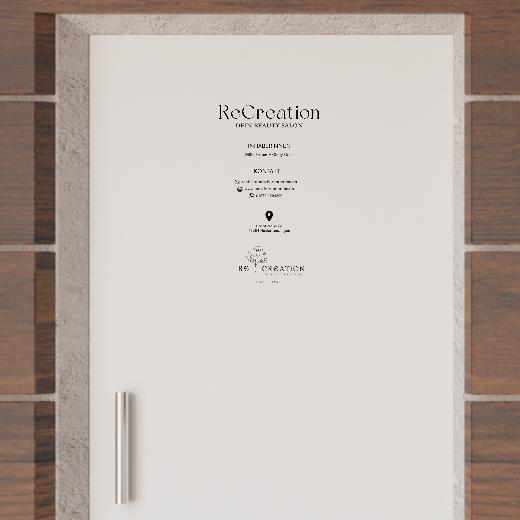 Türaufkleber selber gestalten