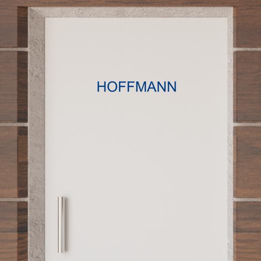 Türaufkleber selber gestalten