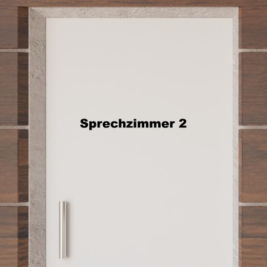 Türaufkleber selber gestalten