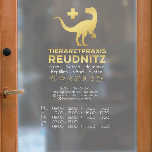 Öffnungszeiten Aufkleber selber gestalten