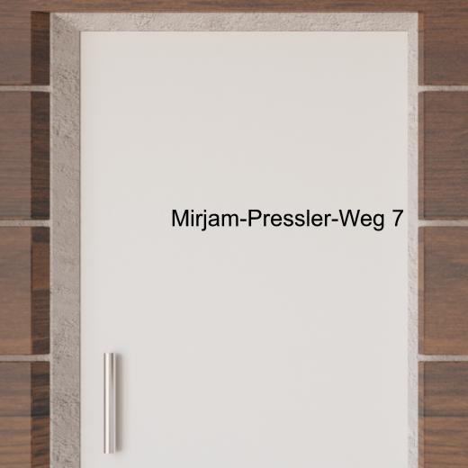 Türaufkleber selber gestalten