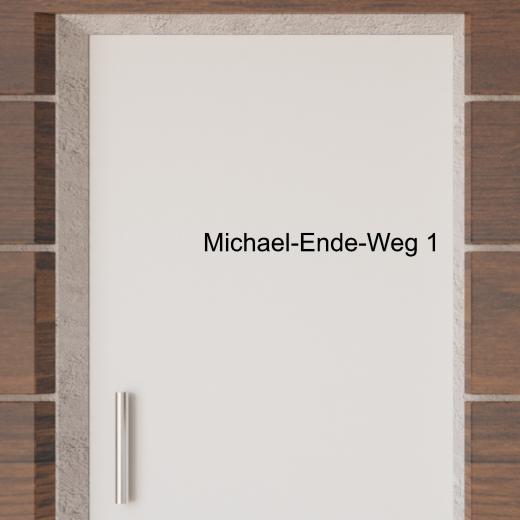 Türaufkleber selber gestalten