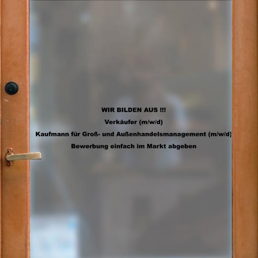 Öffnungszeiten Aufkleber selber gestalten