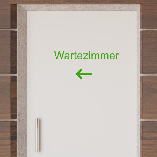 Türaufkleber selber gestalten