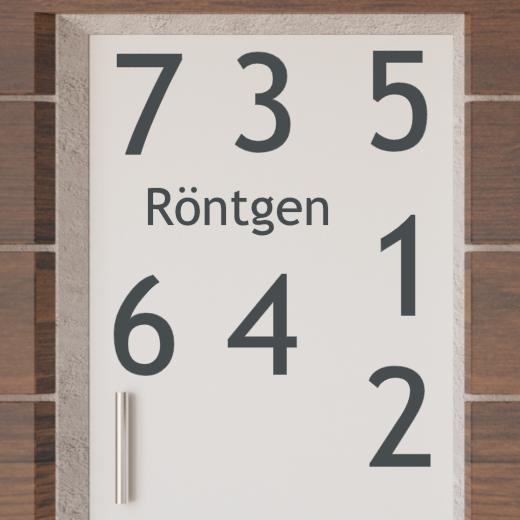 Türaufkleber selber gestalten