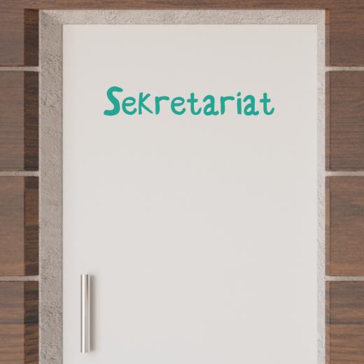 Türaufkleber selber gestalten