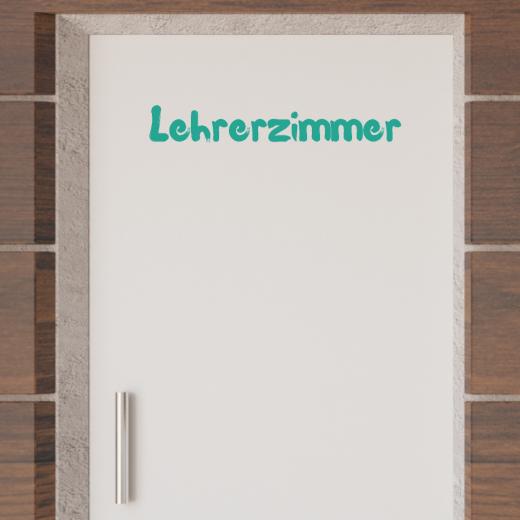 Türaufkleber selber gestalten