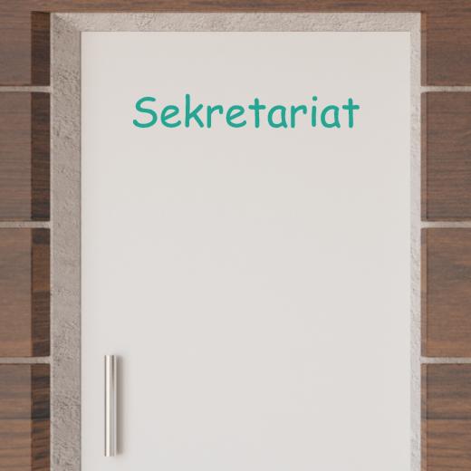 Türaufkleber selber gestalten