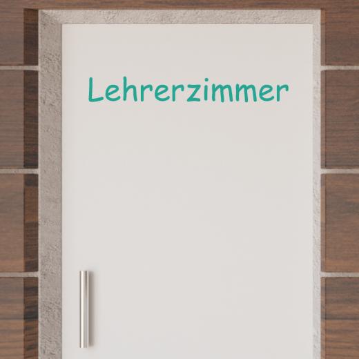 Türaufkleber selber gestalten