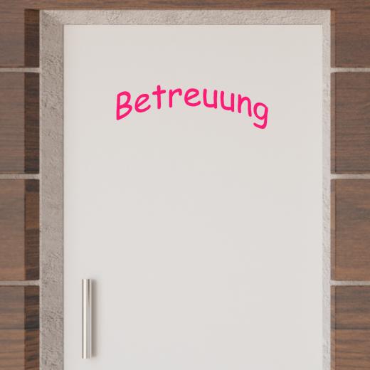 Türaufkleber selber gestalten