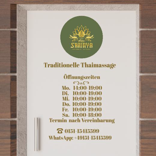 Türaufkleber selber gestalten