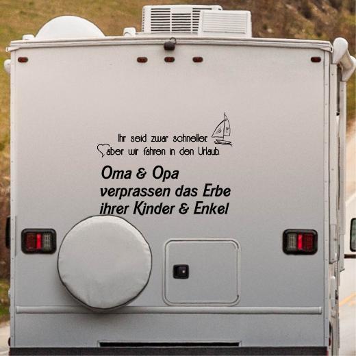 Wohnmobil Aufkleber selber gestalten