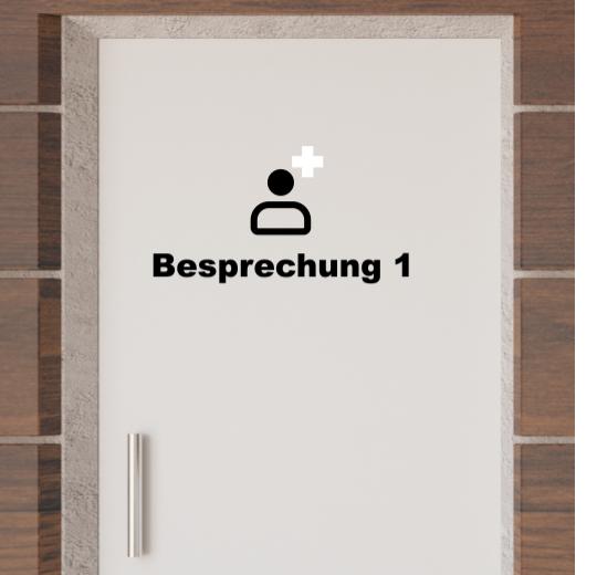 Türaufkleber selber gestalten