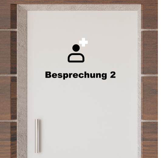 Türaufkleber selber gestalten