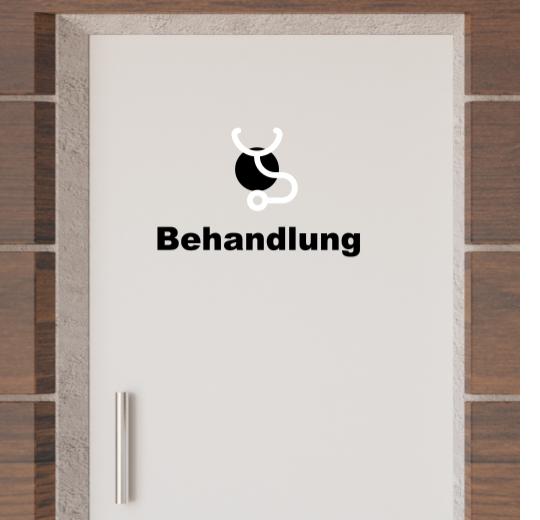 Türaufkleber selber gestalten