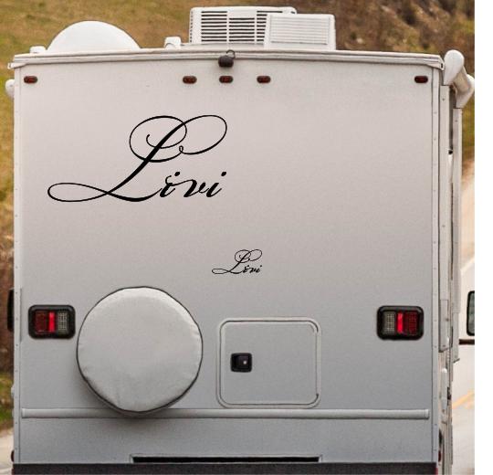 Wohnmobil Aufkleber selber gestalten