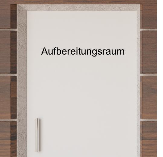 Türaufkleber selber gestalten