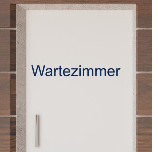 Türaufkleber selber gestalten