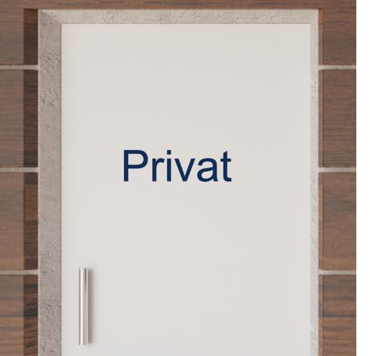 Türaufkleber selber gestalten