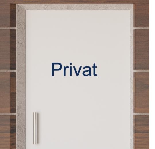 Türaufkleber selber gestalten