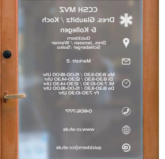 Öffnungszeiten Aufkleber selber gestalten