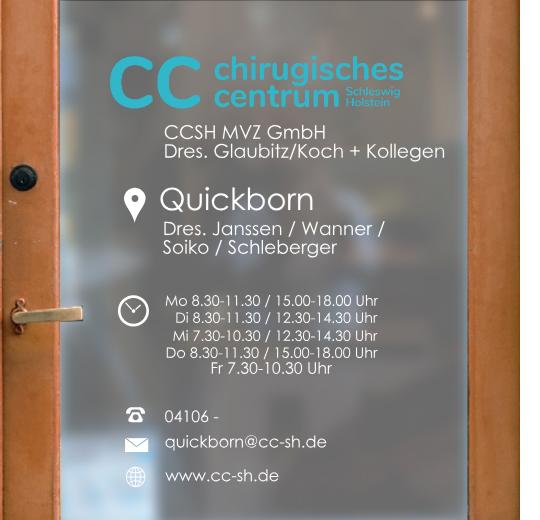 Öffnungszeiten Aufkleber selber gestalten