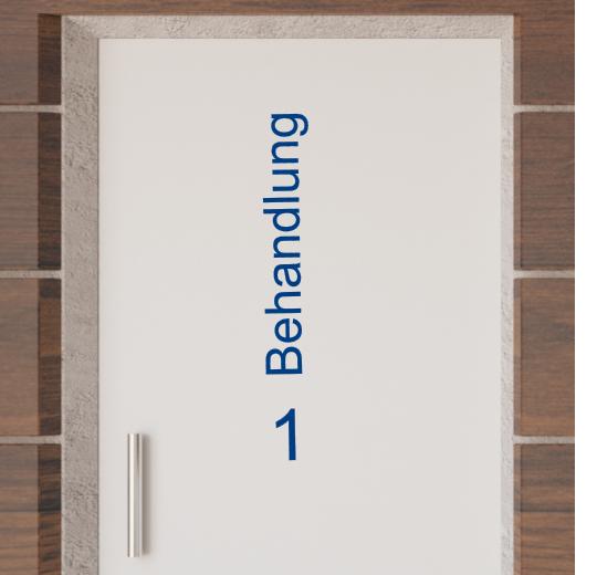 Türaufkleber selber gestalten