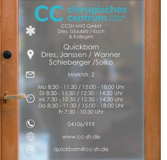 Öffnungszeiten Aufkleber selber gestalten