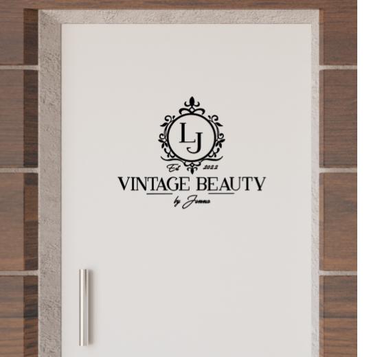 Türaufkleber selber gestalten