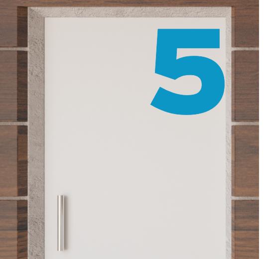 Türaufkleber selber gestalten