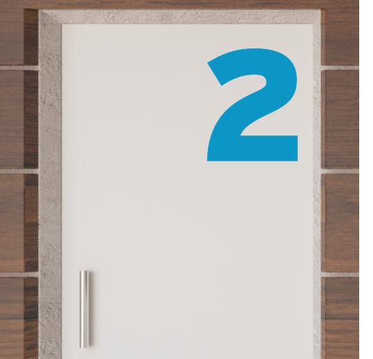 Türaufkleber selber gestalten