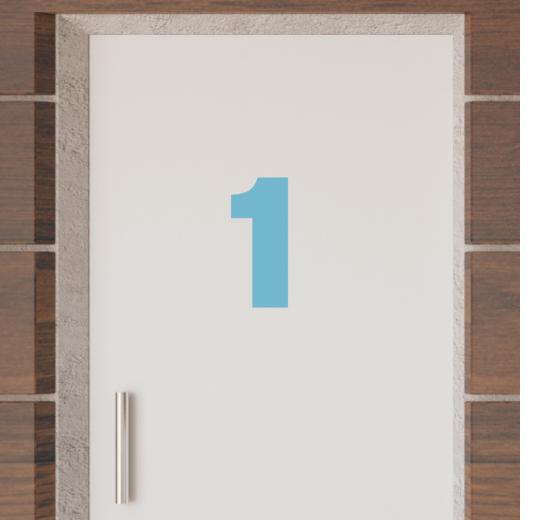 Türaufkleber selber gestalten