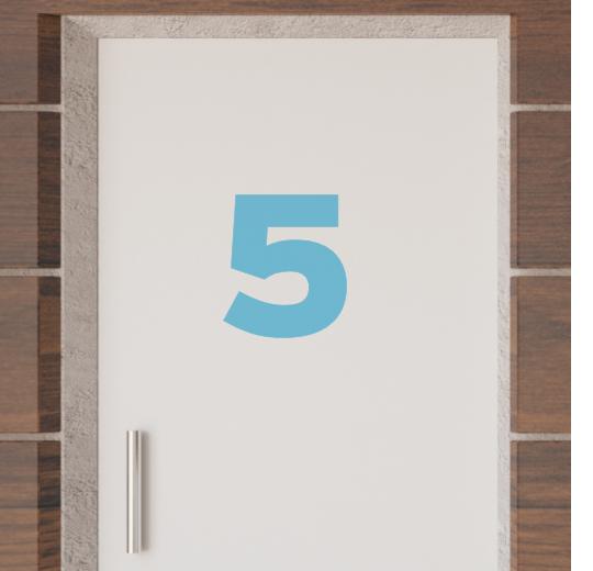 Türaufkleber selber gestalten