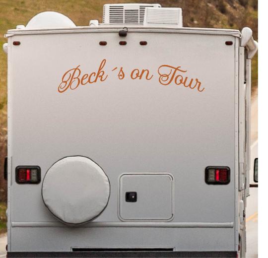 Wohnmobil Aufkleber selber gestalten