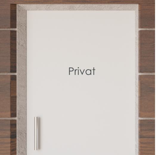 Türaufkleber selber gestalten