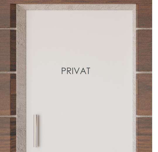 Türaufkleber selber gestalten