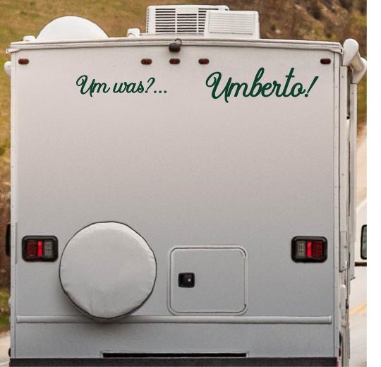 Wohnmobil Aufkleber selber gestalten
