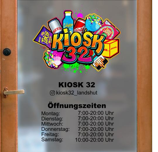 Öffnungszeiten Aufkleber selber gestalten