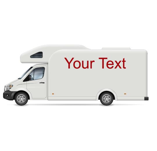 Wohnmobil Seitenaufkleber selber gestalten