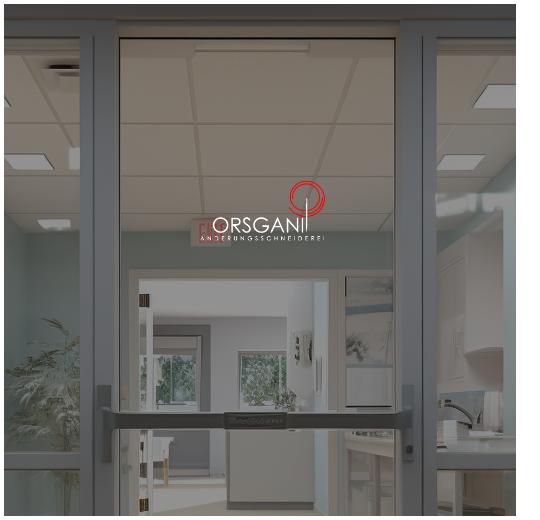 Glastüraufkleber selber gestalten